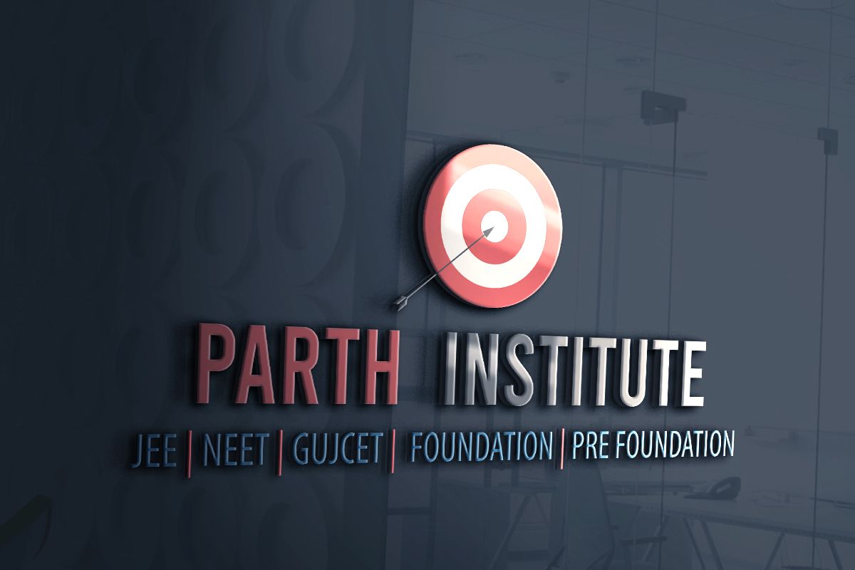 Education-Institute-Parth-Institute-Logo-Design, JEE NEET institute logo design, education logo design