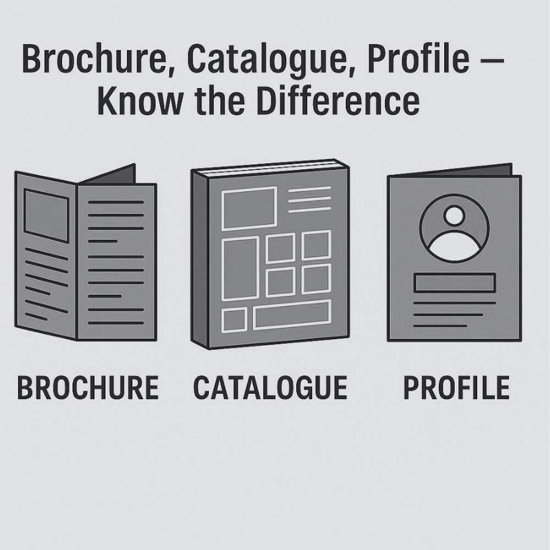 Brochure, Catalogue, Profile Know the Differences Brochure, Catalogue, Profile Know the Differences