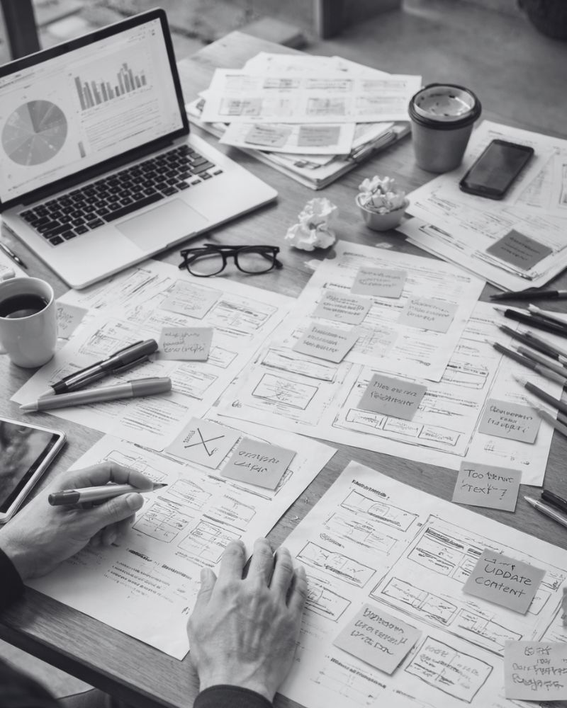 Cluttered communication and overloaded design