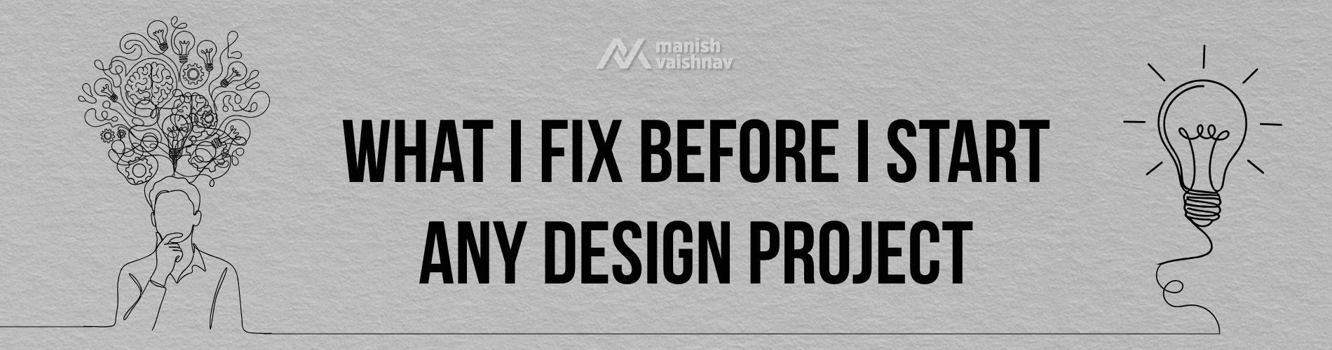 strategic thinking before design execution and project planning