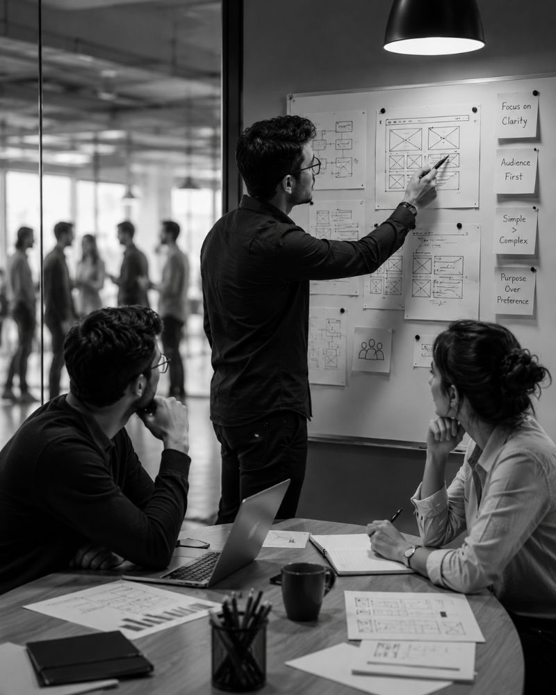 Business Strategy Discussion and Communication Planning business strategy<br />
communication planning<br />
team collaboration<br />
corporate strategy meeting<br />
business communication<br />
strategic planning<br />
workflow discussion<br />
project management