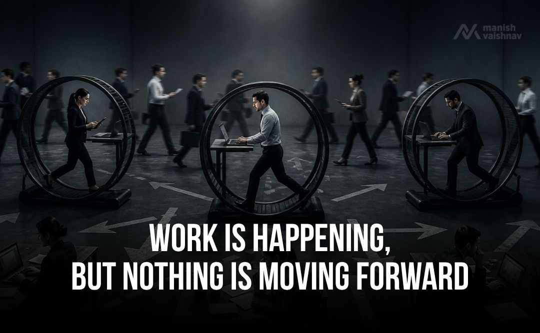 Work is Happening but Nothing is Moving Forward