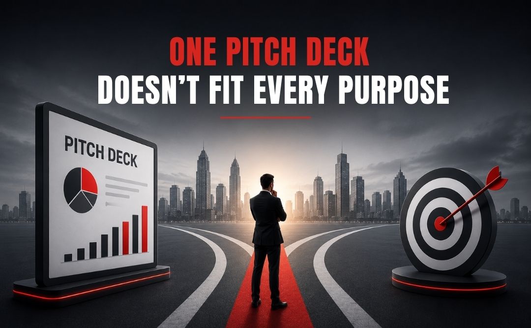 One Pitch Deck Doesn’t Fit Every Purpose